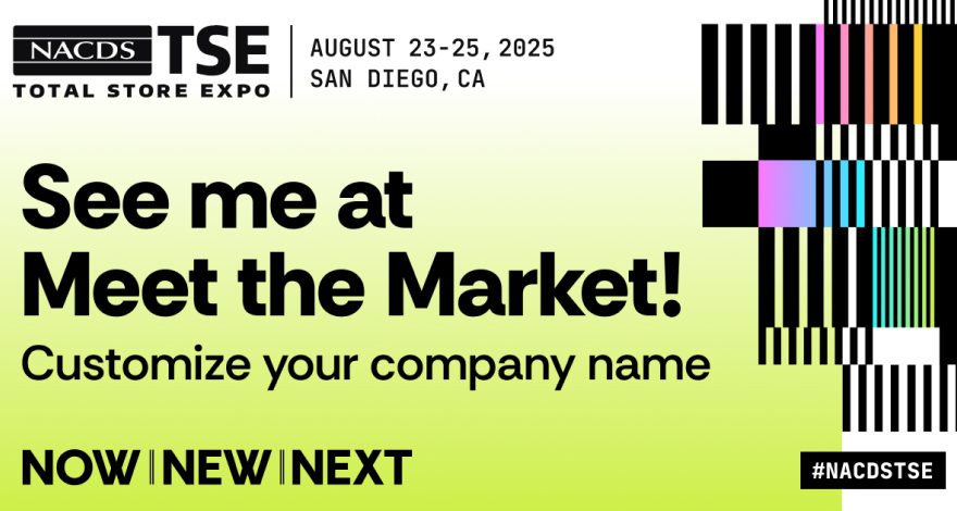 Example Meet the Market social media graphic